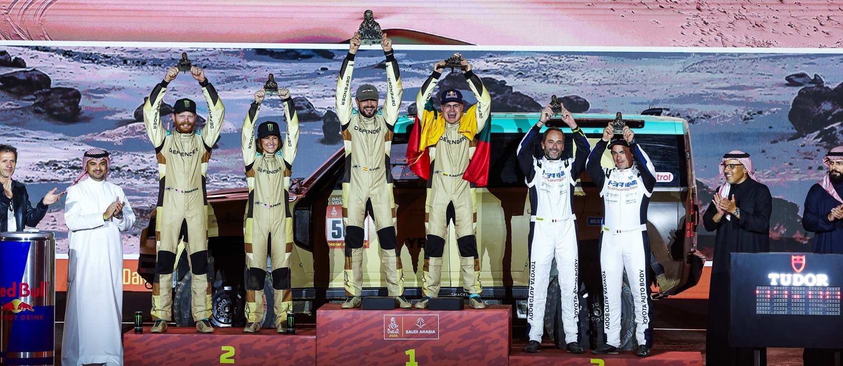 Defender Rally s’impose dès sa première participation au Dakar 2026