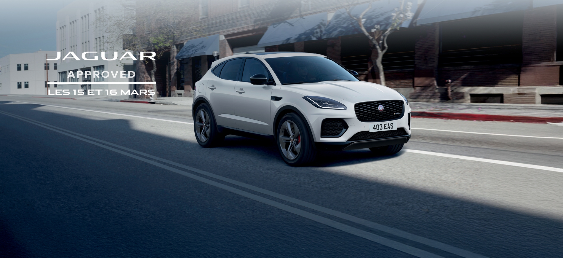 Découvrez le Jaguar E-Pace lors des Jaguar Approved Days