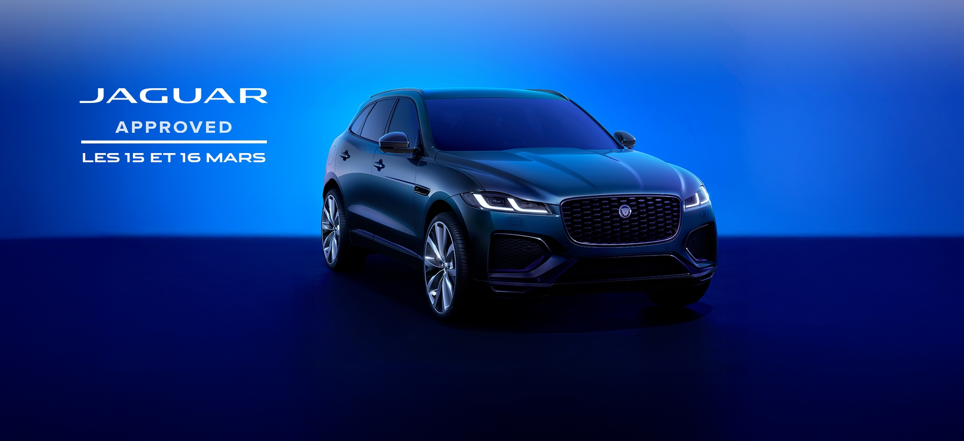 Jaguar F-Pace : un SUV d'exception à découvrir lors des Jaguar Approved Days
